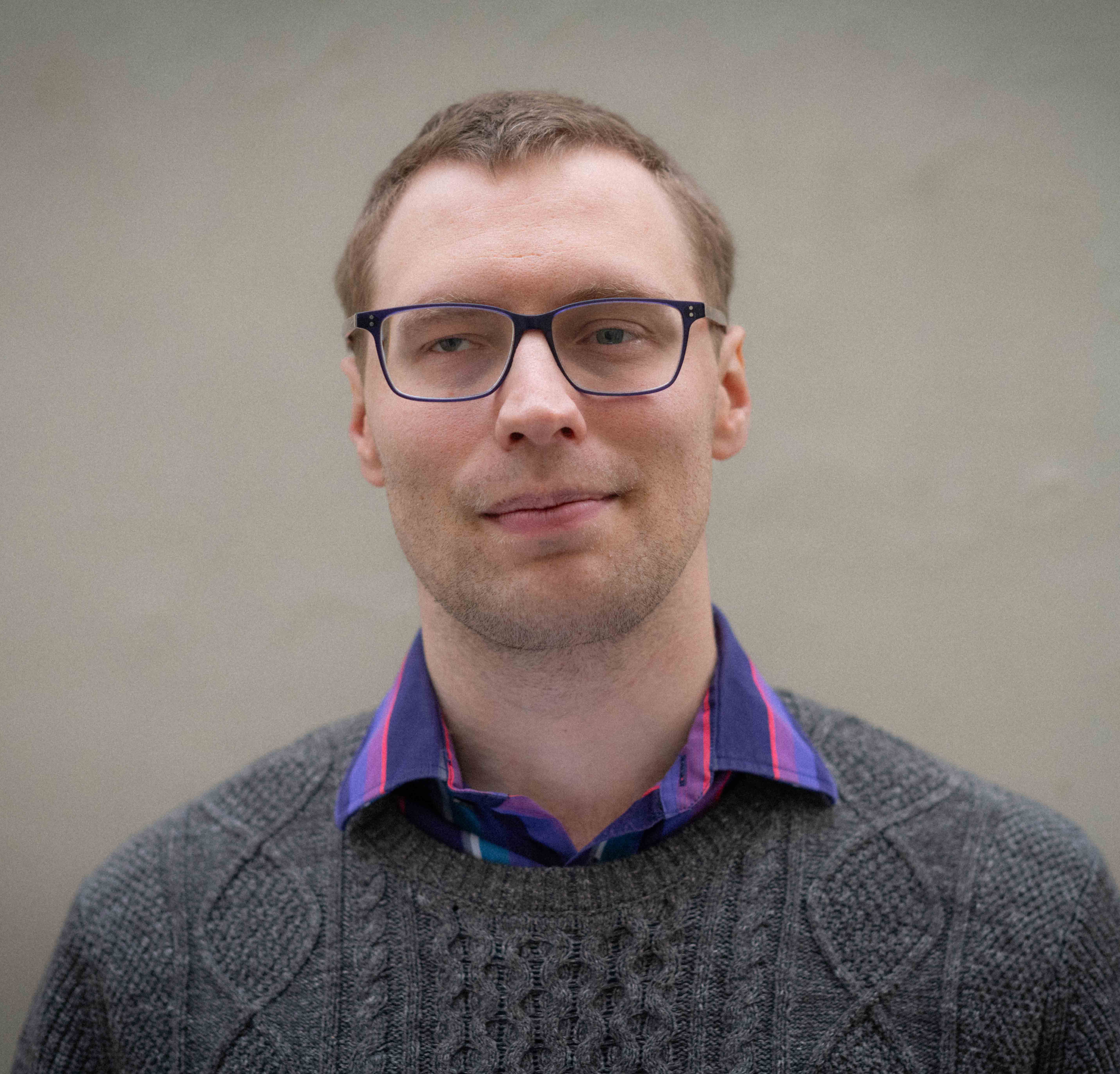 Portrait of English teacher John Dawton