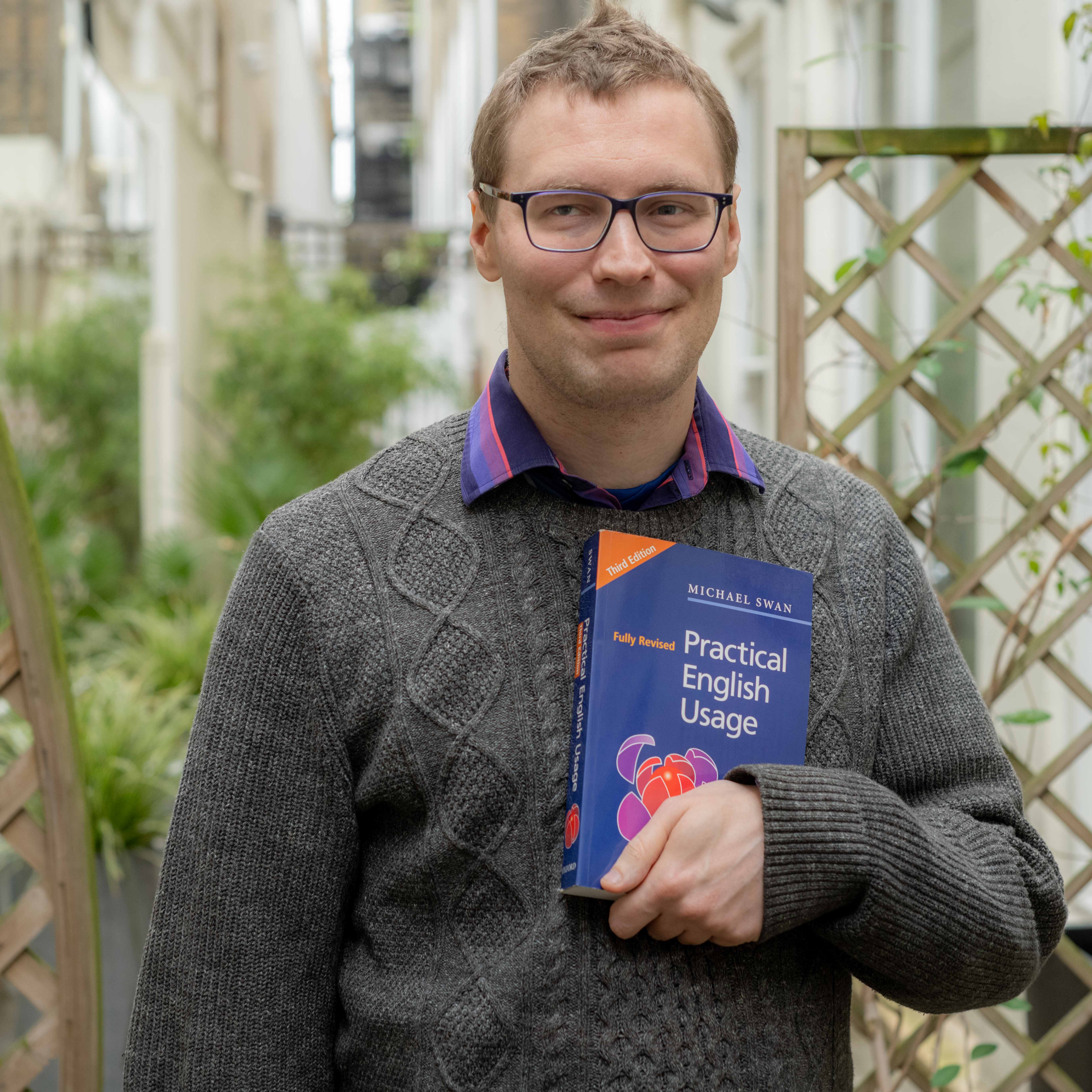 English teacher portrait